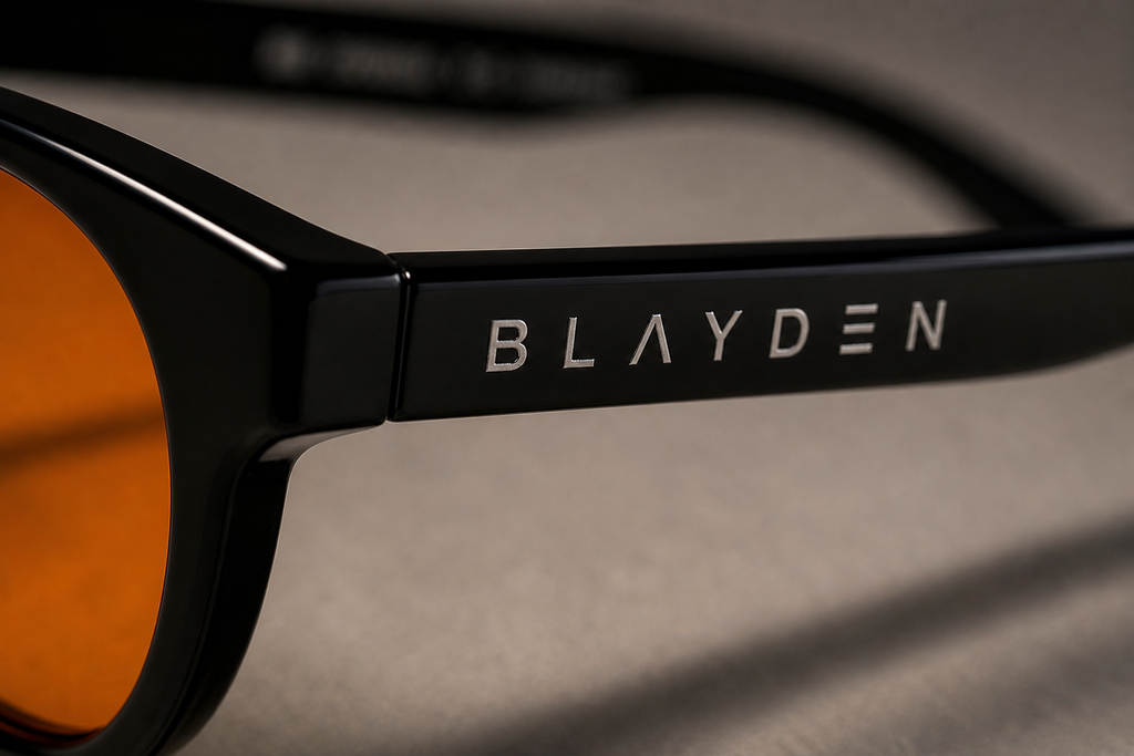 BLAYDEN Bluelight Glasses - Black/Autumn