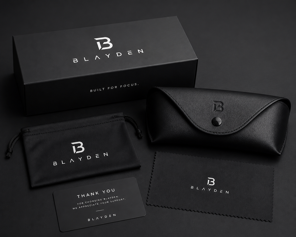 BLAYDEN Bluelight Glasses - Black/Autumn