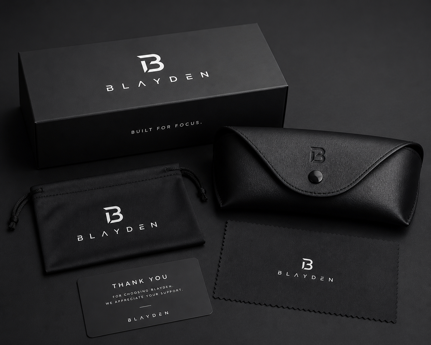 BLAYDEN Bluelight Glasses - Black/Autumn